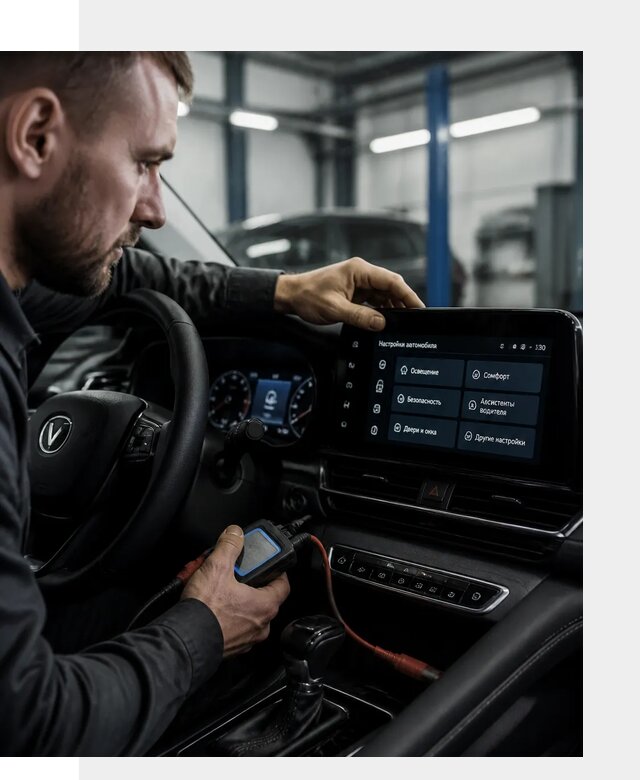 Русификация Changan CS55 и мультимедиа под ключ в Солнечногорске