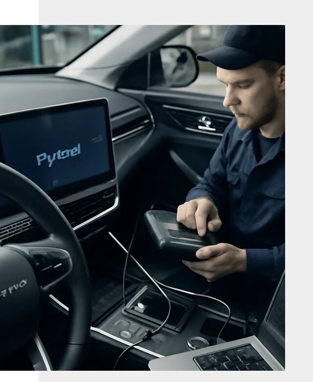 Русификация автомобилей Jetour с адаптацией меню в Солнечногорске