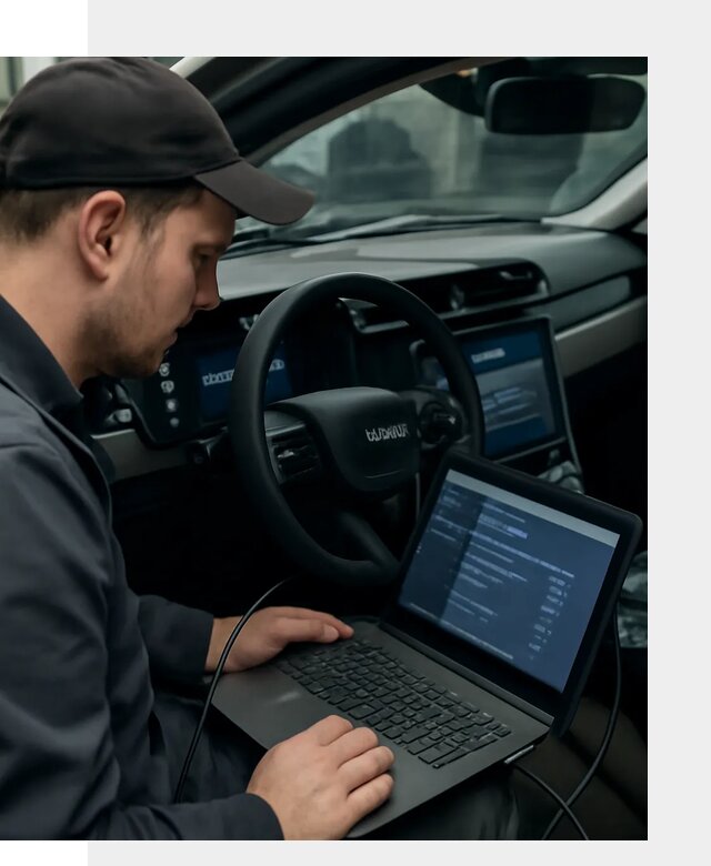Профессиональная русификация автомобилей Lynk Co в Солнечногорске