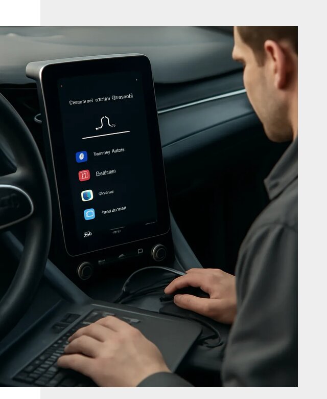 Установка приложений Lynk Co на автомобиль в Солнечногорске